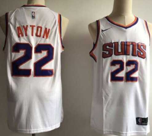 Suns 22 Deandre Ayton White Nike Swingman Stitched NBA Jersey (Without The Sponsor Logo),We sell and wholesale Suns 22 Deandre Ayton White Nike Swingman Stitched NBA Jersey (Without The Sponsor Logo) on line form chian!